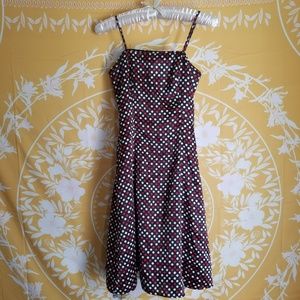 ❤ 90'S VINTAGE ❤ Mariposa Sateen/Tulle Retro Dress